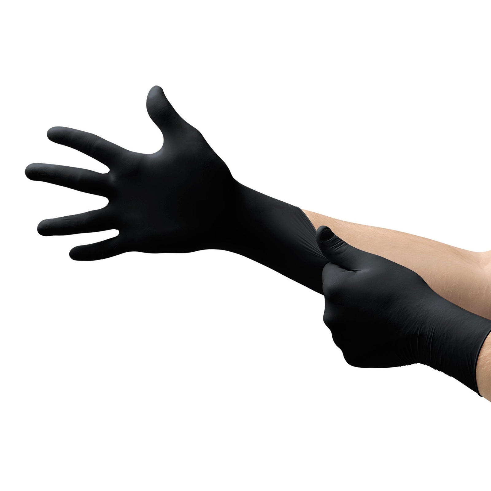 Microflex MidKnight Exam Glove, Large, Black (CS/10)