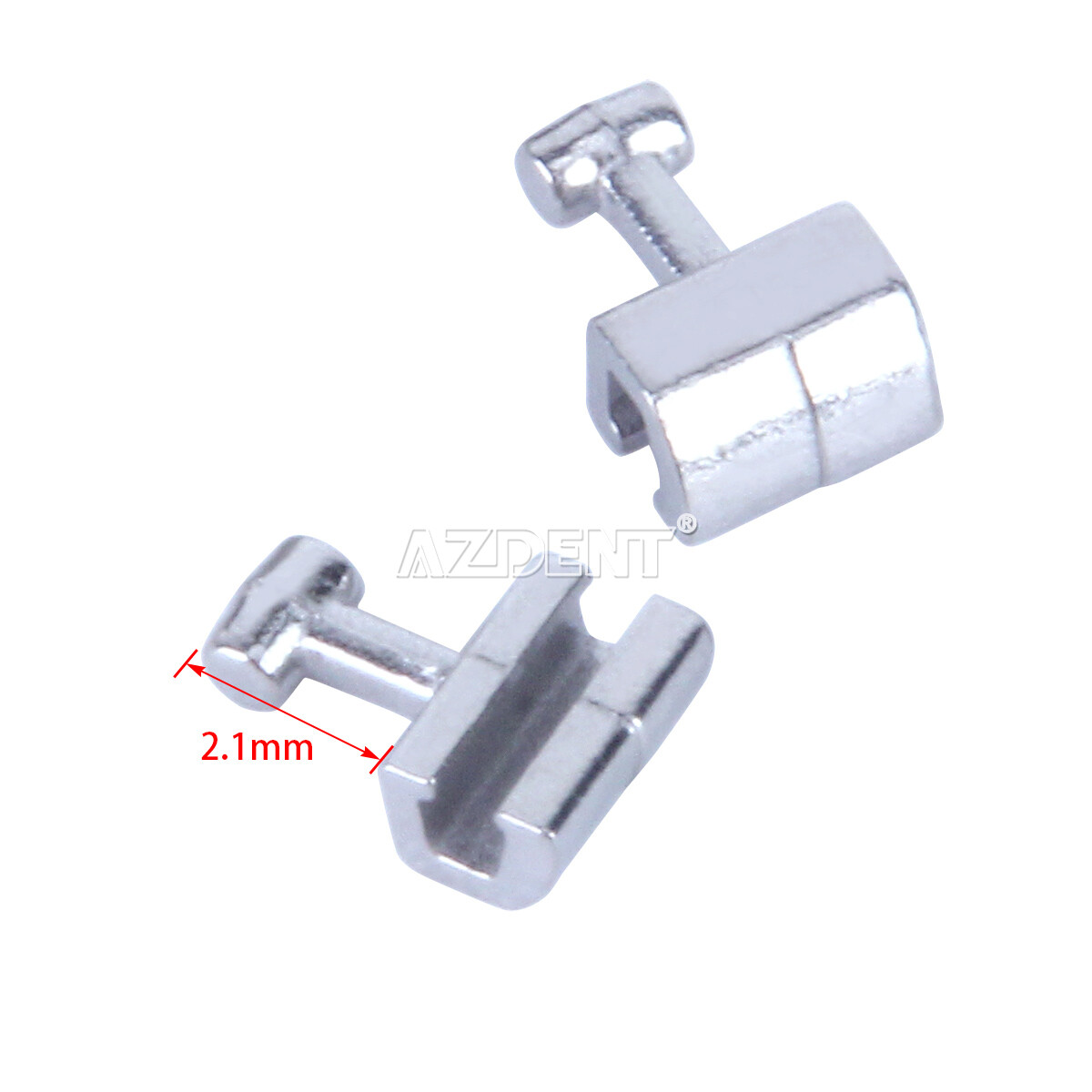 AZDENT Dental Orthodontic Crimpable Hooks Short/Long/Stops/Left/Right/Cross Type