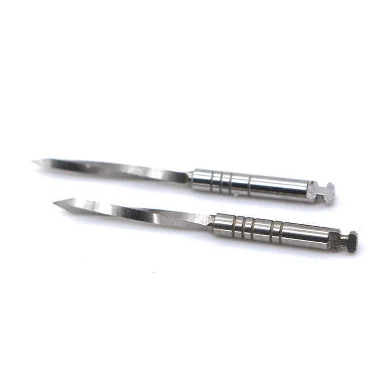 6x Dental #1-6 32mm Endodontic Drill Reamers Spiral Nordin Conical Screw Posts