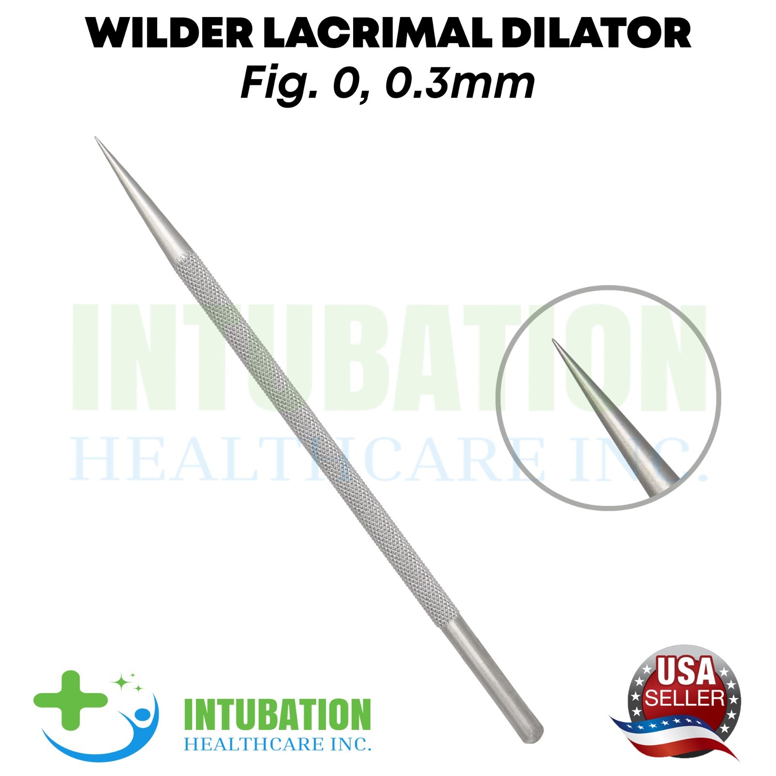 Wilder Lacrimal Dilator 0.3mm Tip Fig. 0 Surgical Ophthalmic Eye Instruments