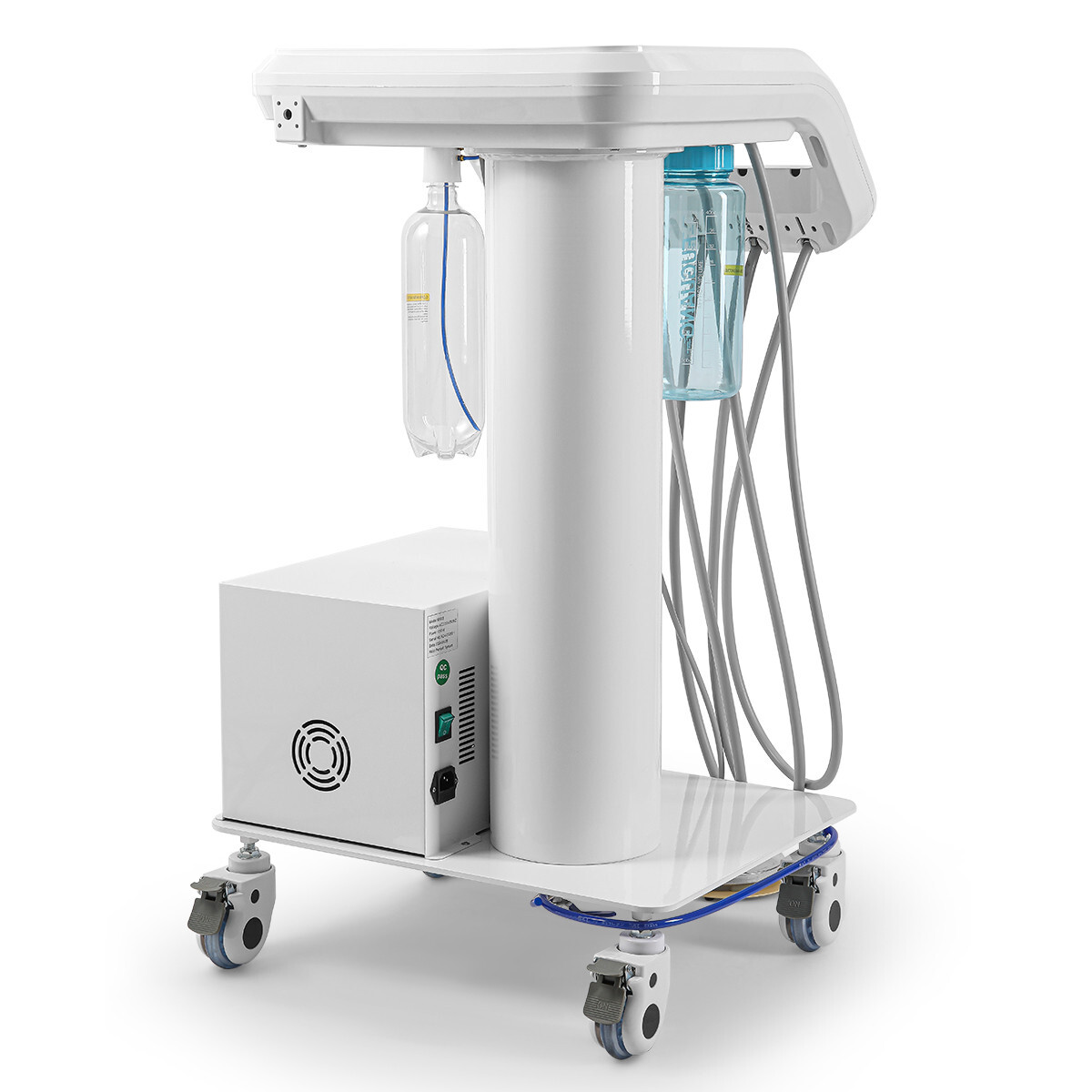 Portable Dental Delivery Unit Air Compressor Suction Unit 4 Holes /Handpiece Kit