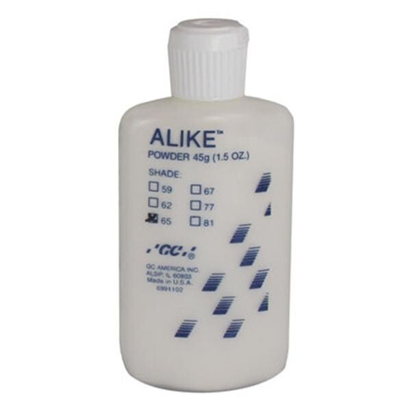 Alike Powder shade Self-Cure Fast Set Temporary Crown and Bridge Resin Shade A1