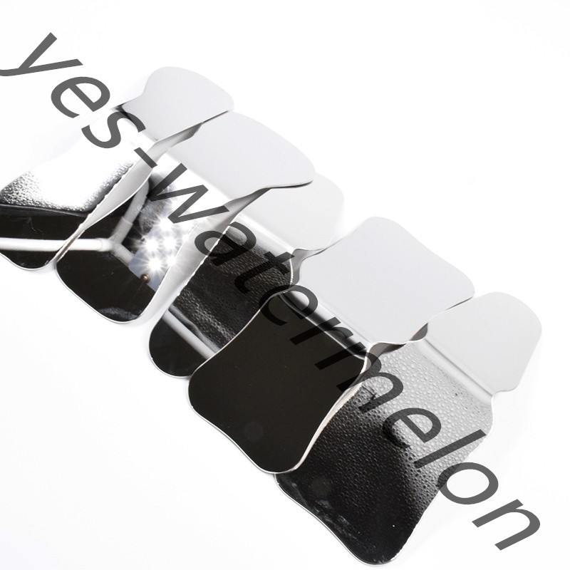 1 Set 5 Pcs Dental Oral Stainless Steel Single Photographic Mirror Reflector Kit