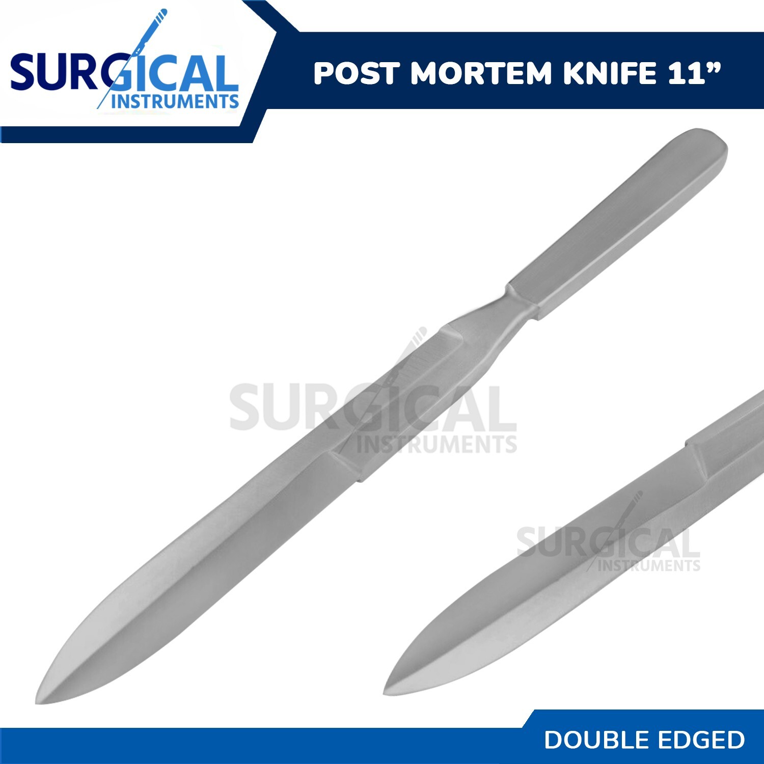 Autopsy Post Mortem Dissection Blade – Double Edged 11″ Stainless Steel German G