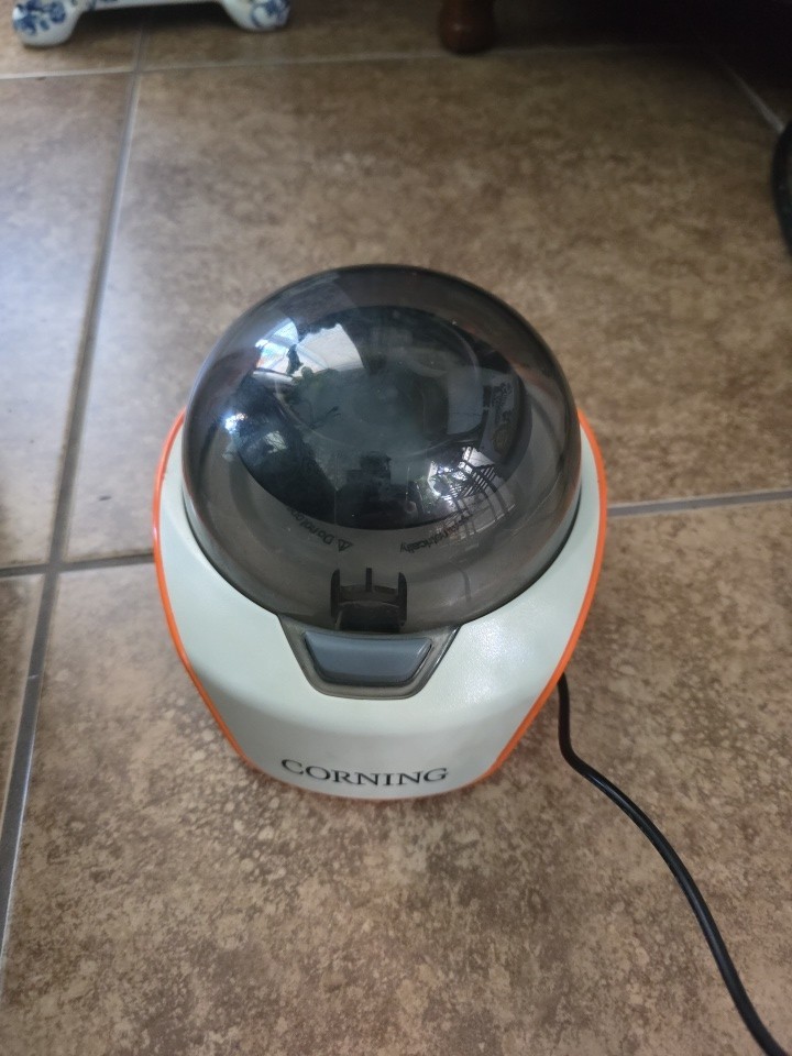 Corning LSE MINI Microcentrifuge Mini Centrifuge 6770 w/ Power Supply