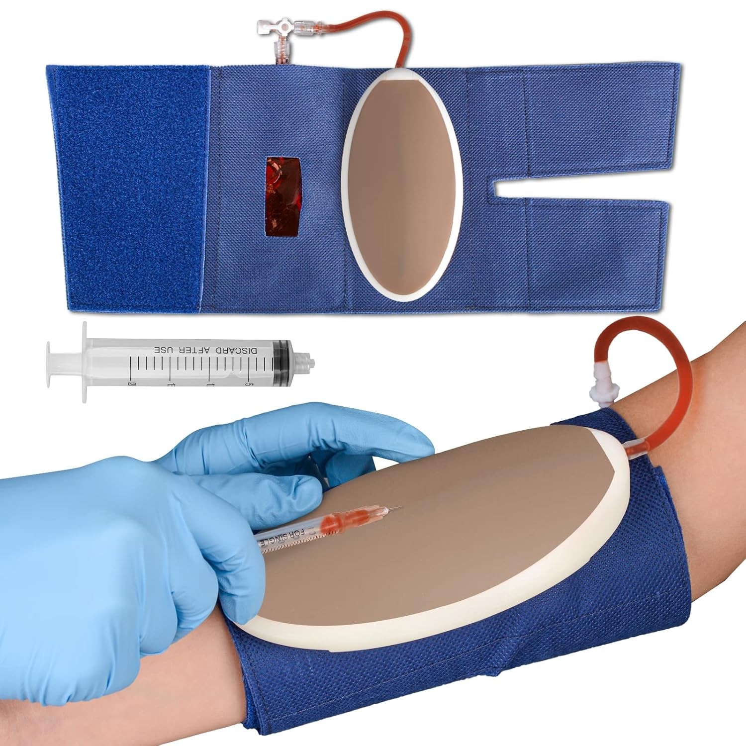 Reusable Venipuncture Practice Pad – Eco-Friendly & Wearable Injection Trainer