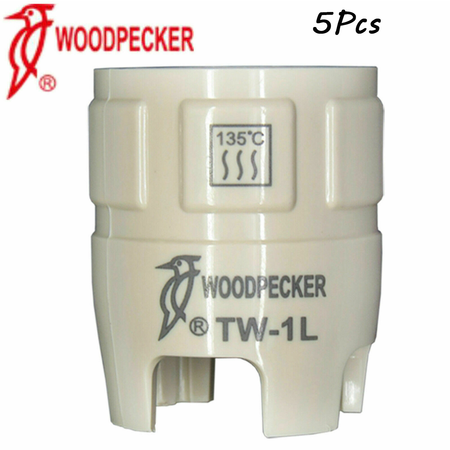 5Pcs Woodpecker Dental Ultrasonic Scaler Tips TW-1L Torque Wrench EMS
