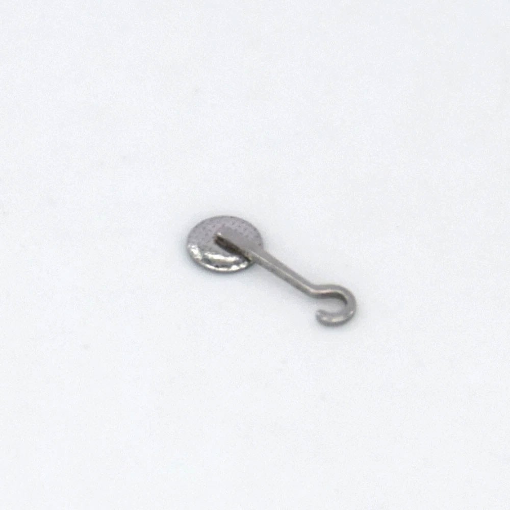 Dental Ortho Lingual Buttons with hook Bondable Round 10Pcs/Pack Mesh