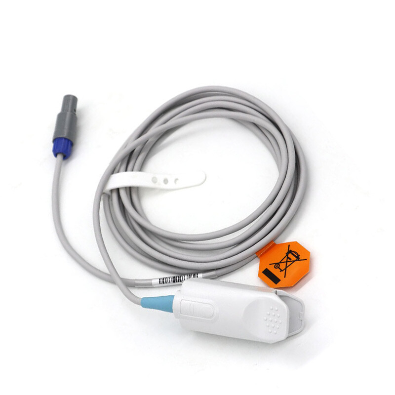 2PC Adult Finger SpO2 Probe Oxygen Sensor Fit For CONTEC Patient Monitor CMS8000