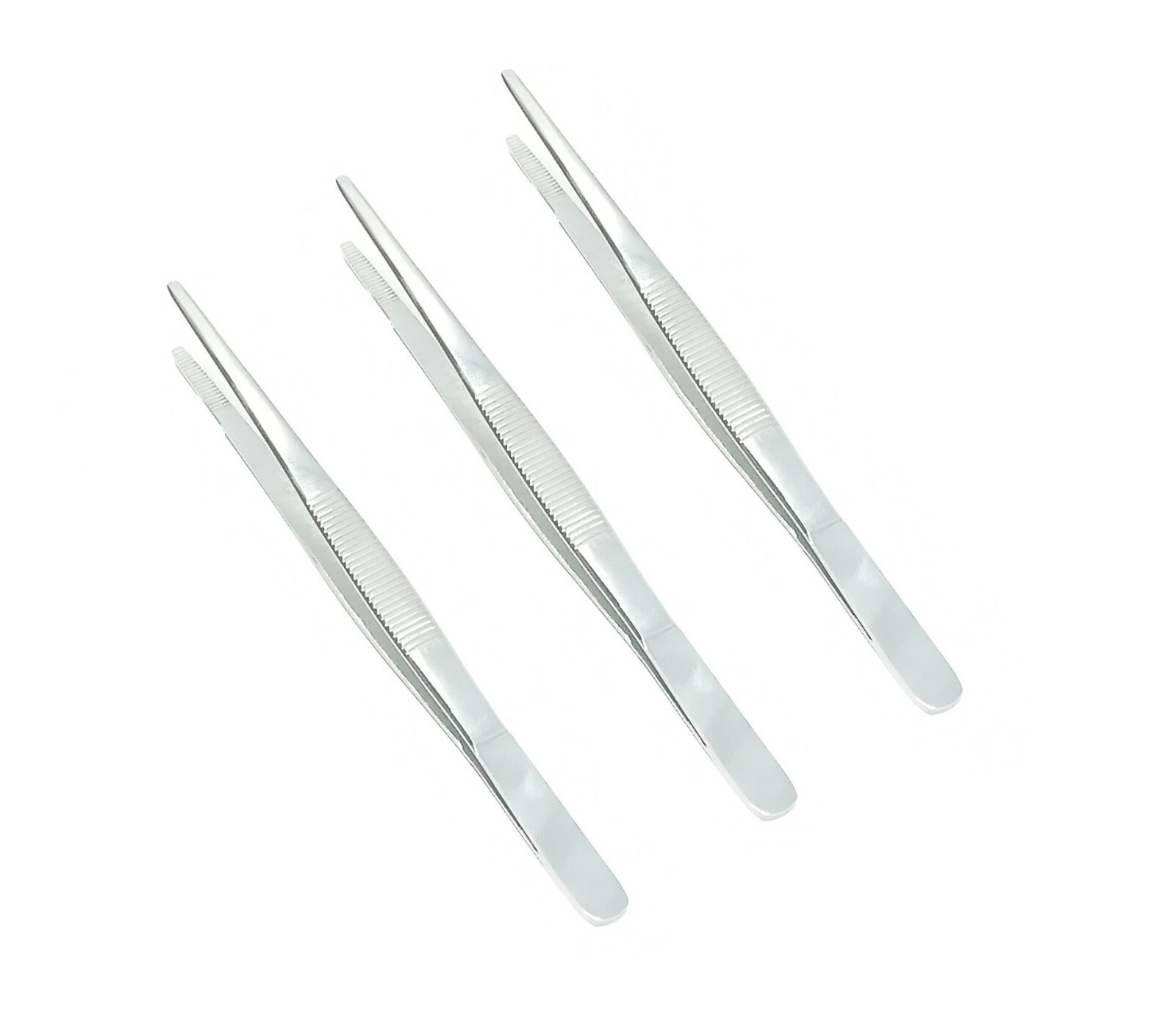 3 Thumb Dressing Forceps 5.5″ Serrated Tweezers Surgical Instrument SS