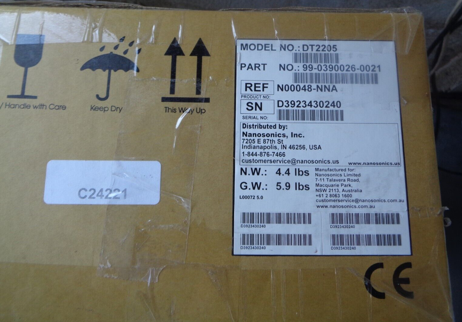 Nanosonics Trophon2 N05000 Ultrasonic High Level Disinfection System & Printer