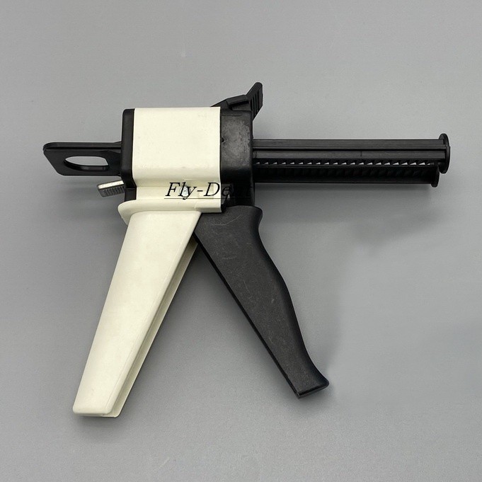 Dental Impression Material Mixing Cartridge Dispenser Delivery Gun 1:1 10:1 50ml
