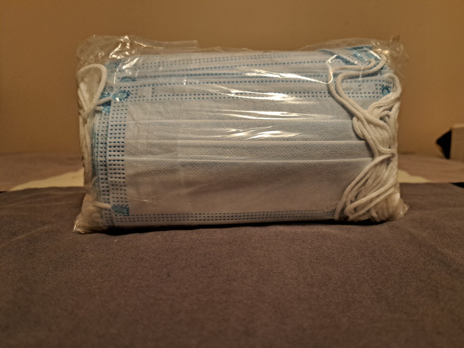 100 pcs Disposable Non-Medical Face Masks, Blue