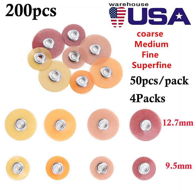 Dental Soflex Coarse Medium Fine Superfine Composite Finishing Polishing Discs
