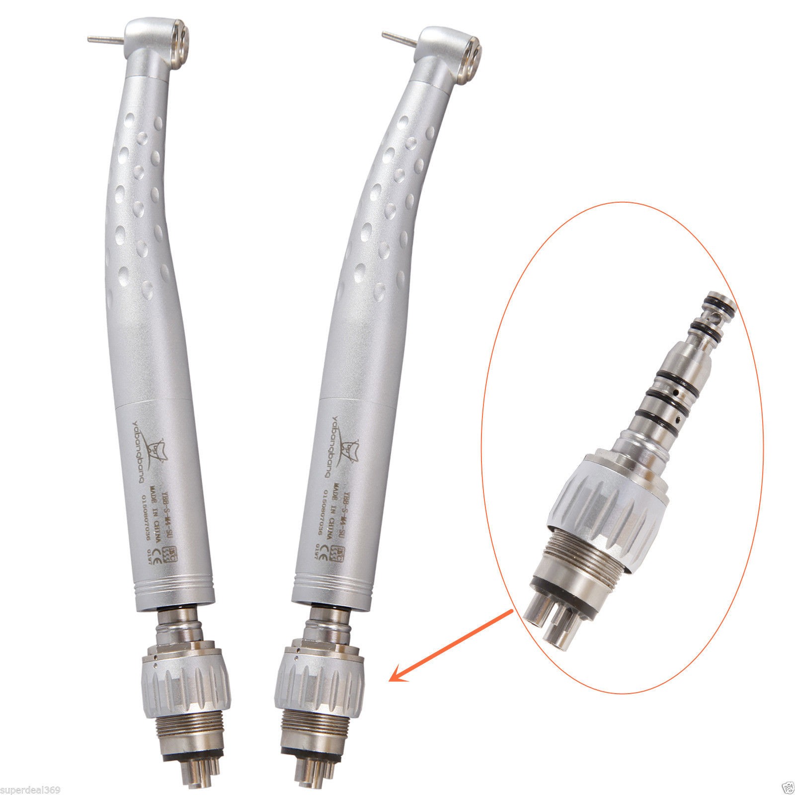 Turbine Dental High Speed Handpiece / with 4Hole Swivel Coupler For KAV GB4