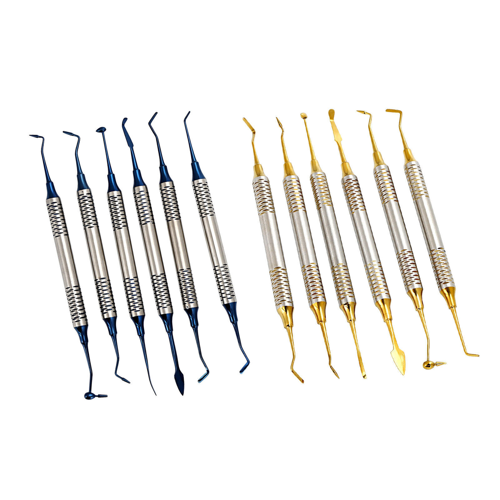 6 Pcs/Set Dental Composite Resin Filling Spatula Repair Restorative Instruments