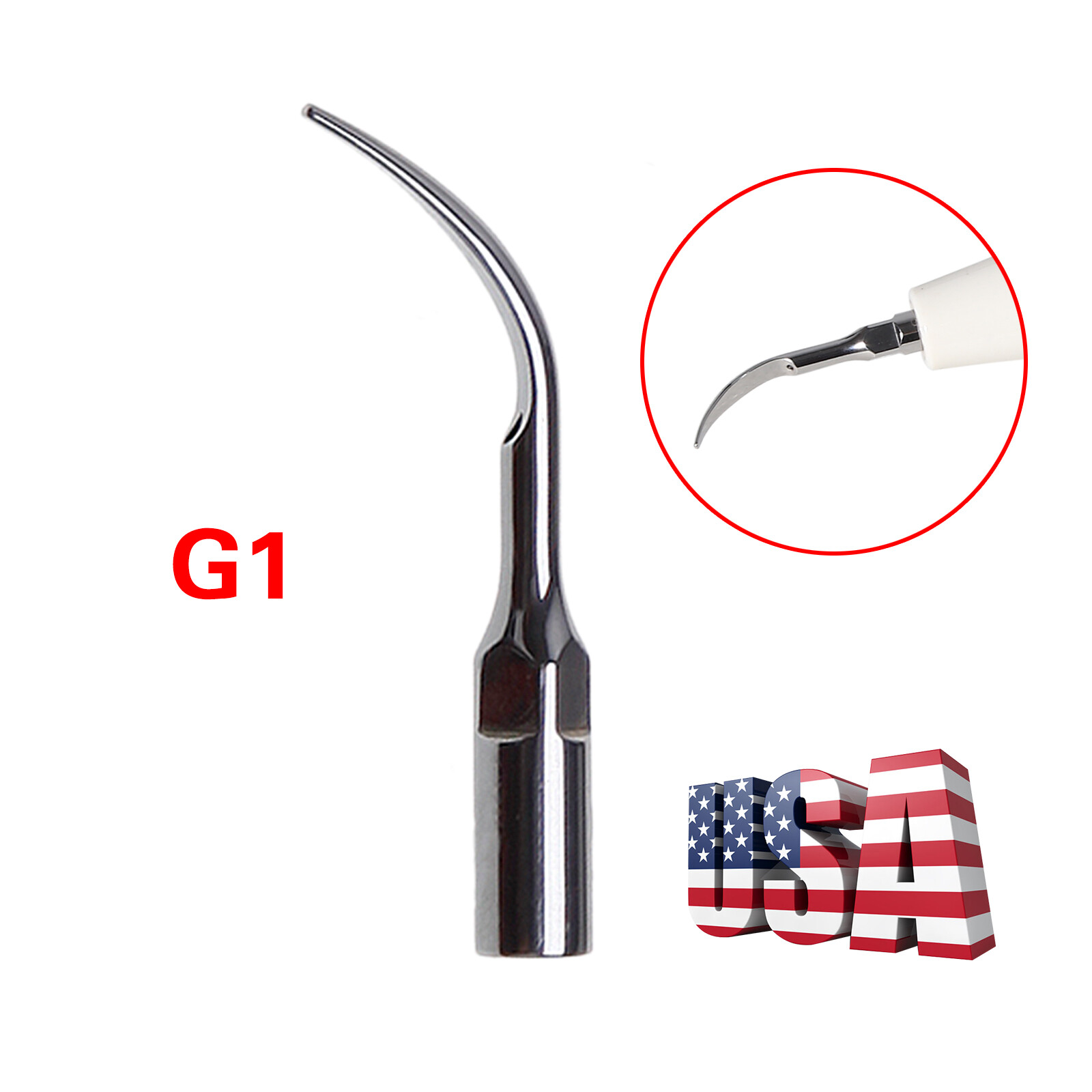 Ultrasonic Scaler Piezo Tips G1,G2,G3,G4,P1 Fit Woodpecker EMS Handpiece Dental