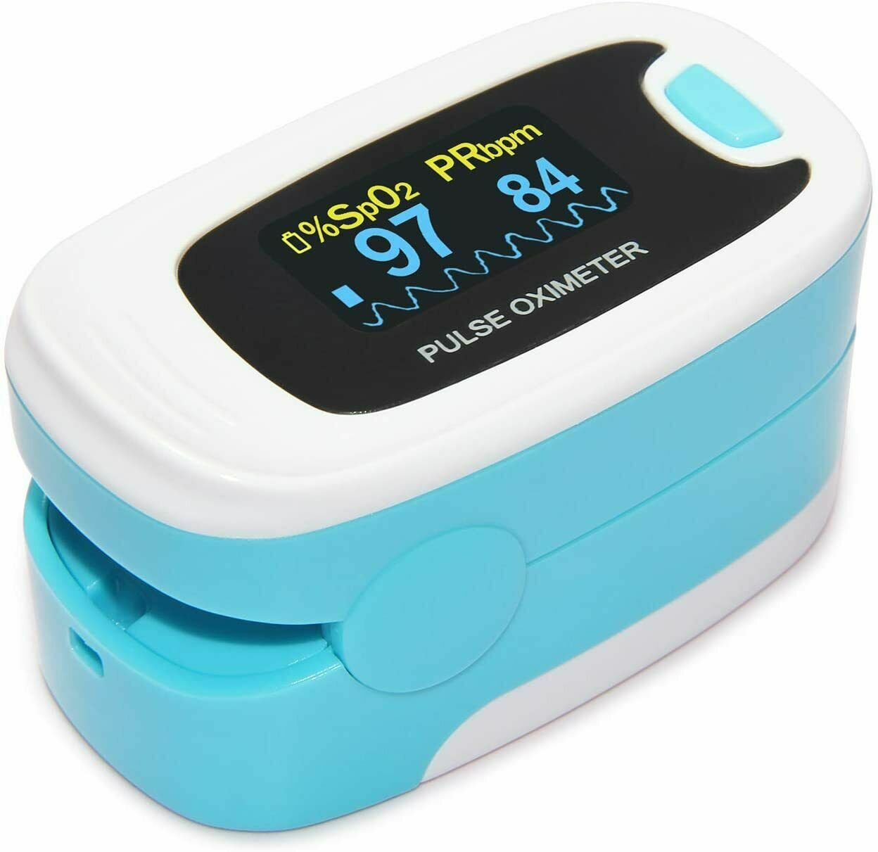 Finger Pulse Oximeter Portable Heart Rate SPO2 Monitor Blood Oxygen Meter Sensor