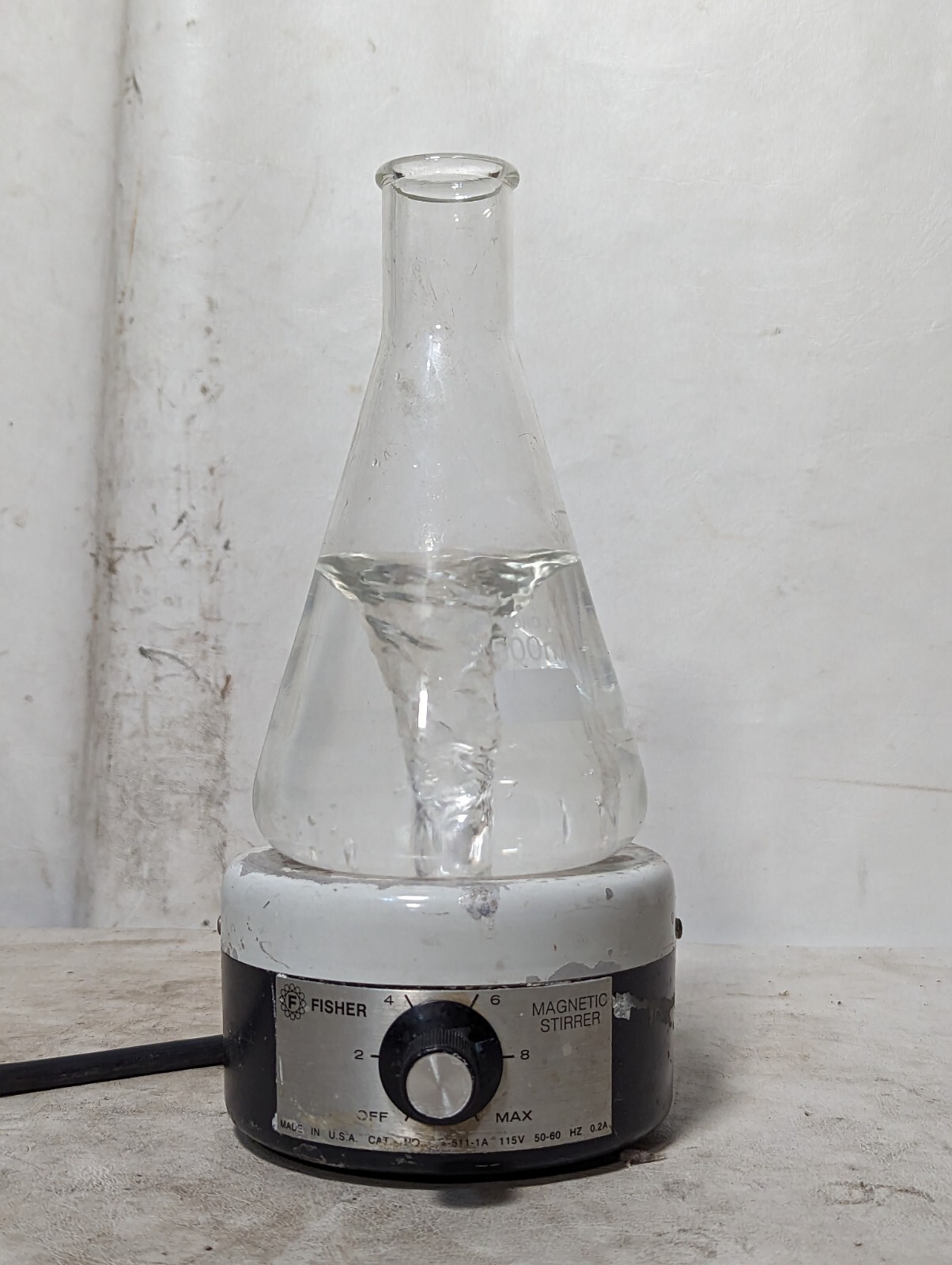 Fisher magnetic stirrer, issue 54, 144, or 244, 115VAC, 14-511-1, 0.2A, 50-60Hz