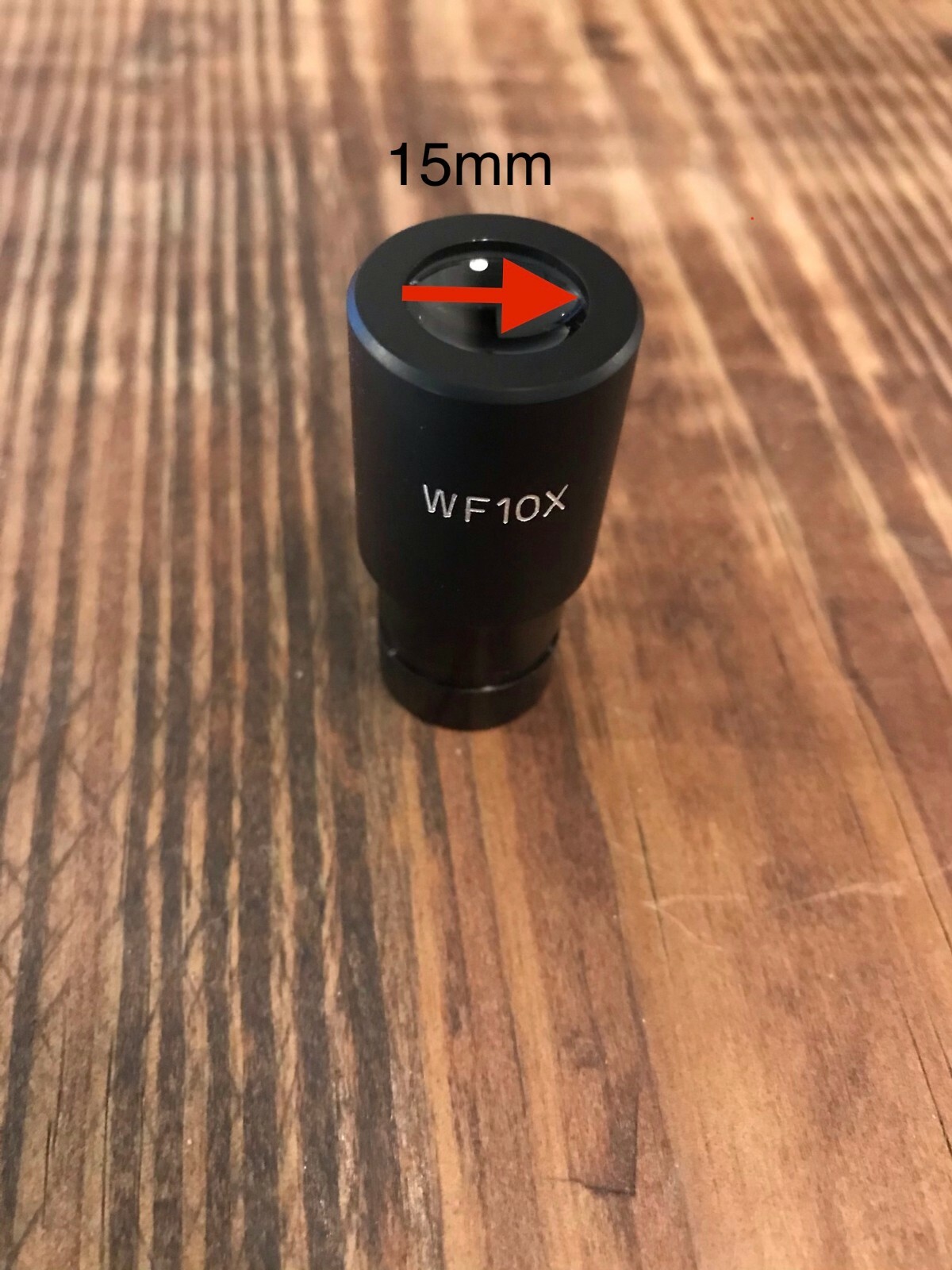 Microscope Eyepiece WF10X 15mm view, Mount: 20mm dia, 21 depth (Pack of 2)
