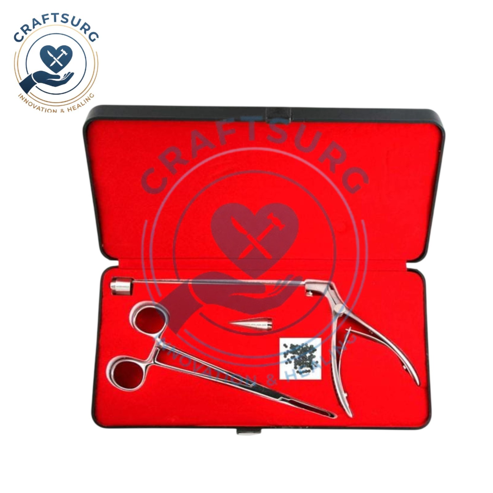 McGivney Hemorrhoidal Ligator Kit with Loading Cone Latex O Rings