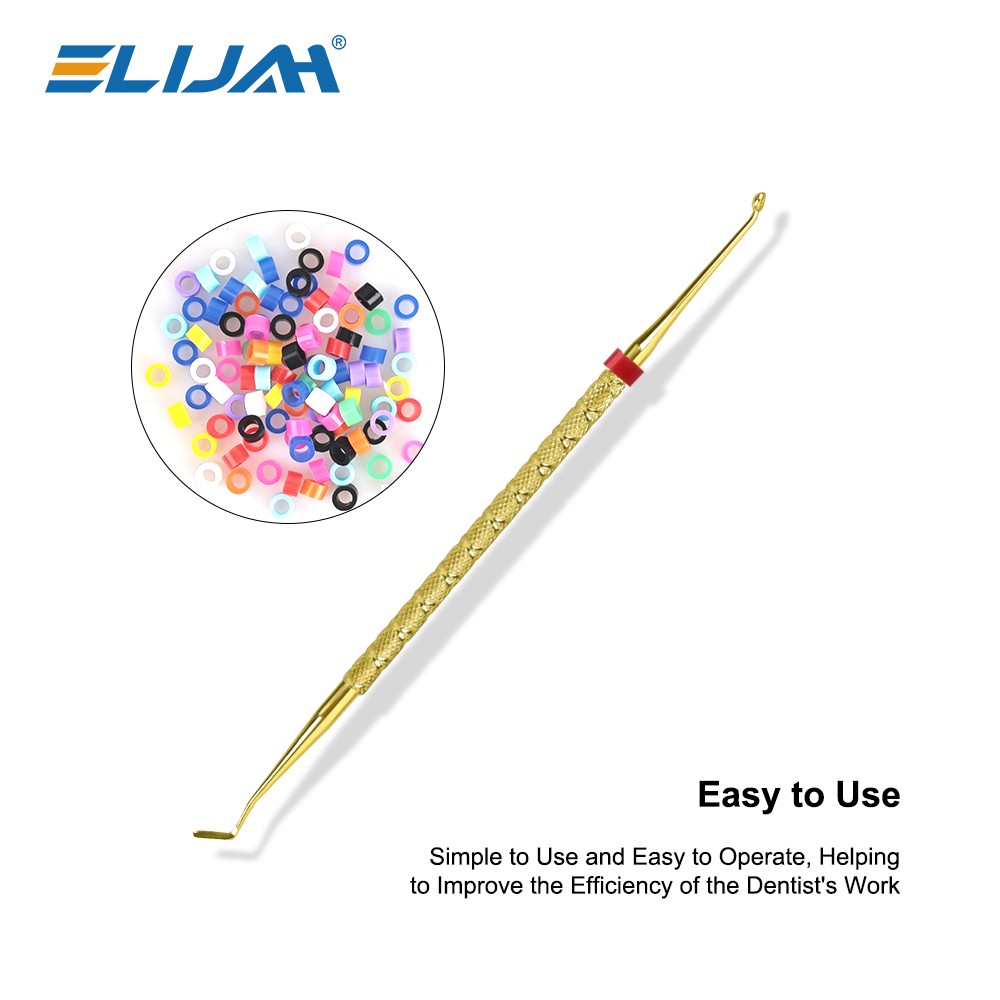 100 Pcs/Box Dental Silicone Code Rings Instrument Autoclavable 135ºC