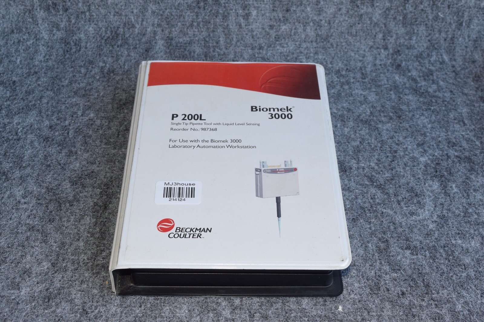 Beckman Coulter Biomek 3000 P200L 987368 #214124-AZ1