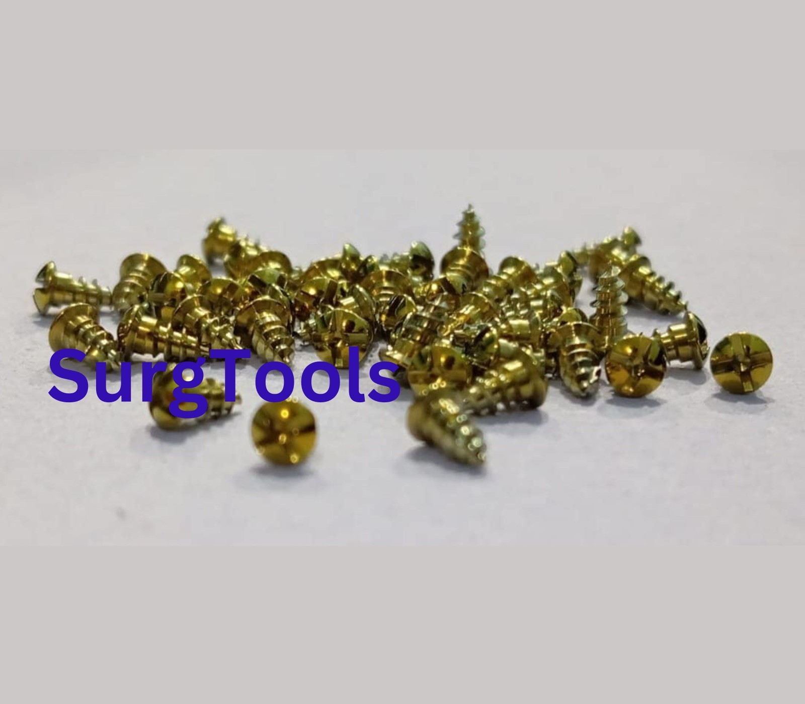 1.5mm CMF Maxillofacial Burr Hole Plates & Self Drilling Screws 24 Pcs Titanium