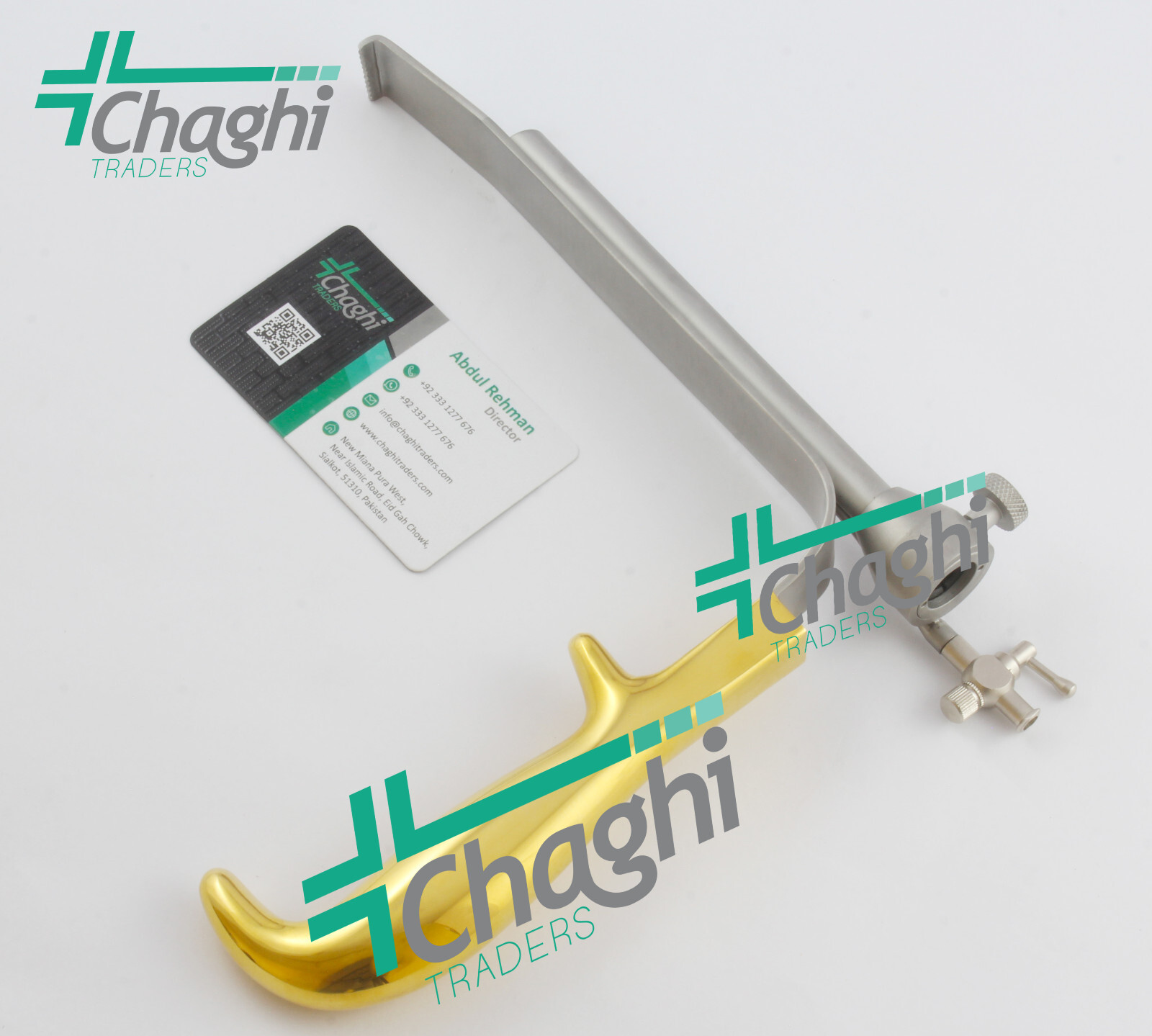 Endoscopic channel size 180mm x 25mm Scope 10 mm Tebbetts Style Breast Retractor