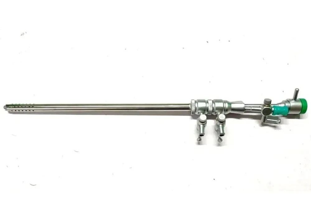 1PCS Hysteroscope Bettocchi Operative Sheath Double Channel 4mm SS Instrument CE