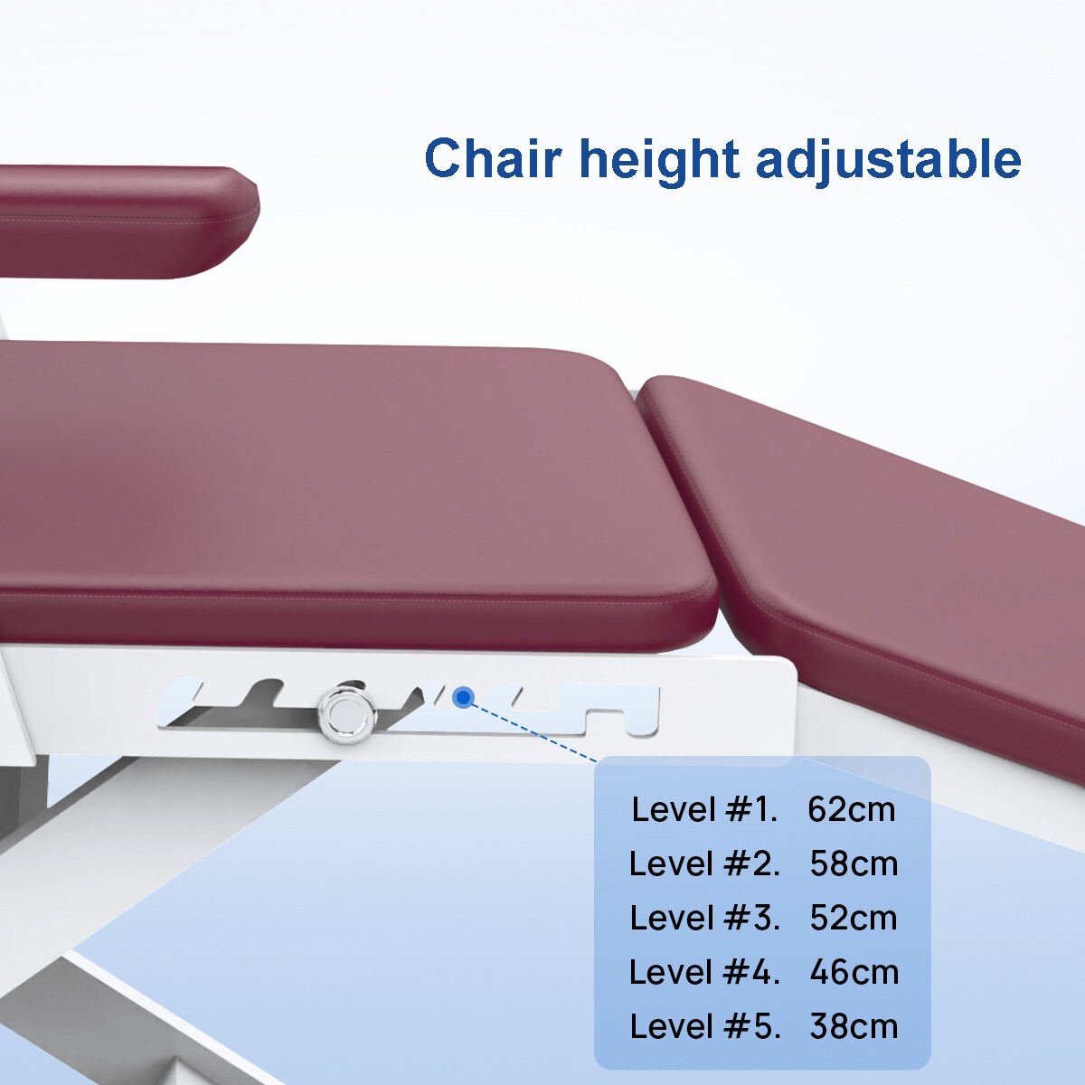 Silla portátil Dental+cubo de saliva+ turbine LED Light unidad dental portatil