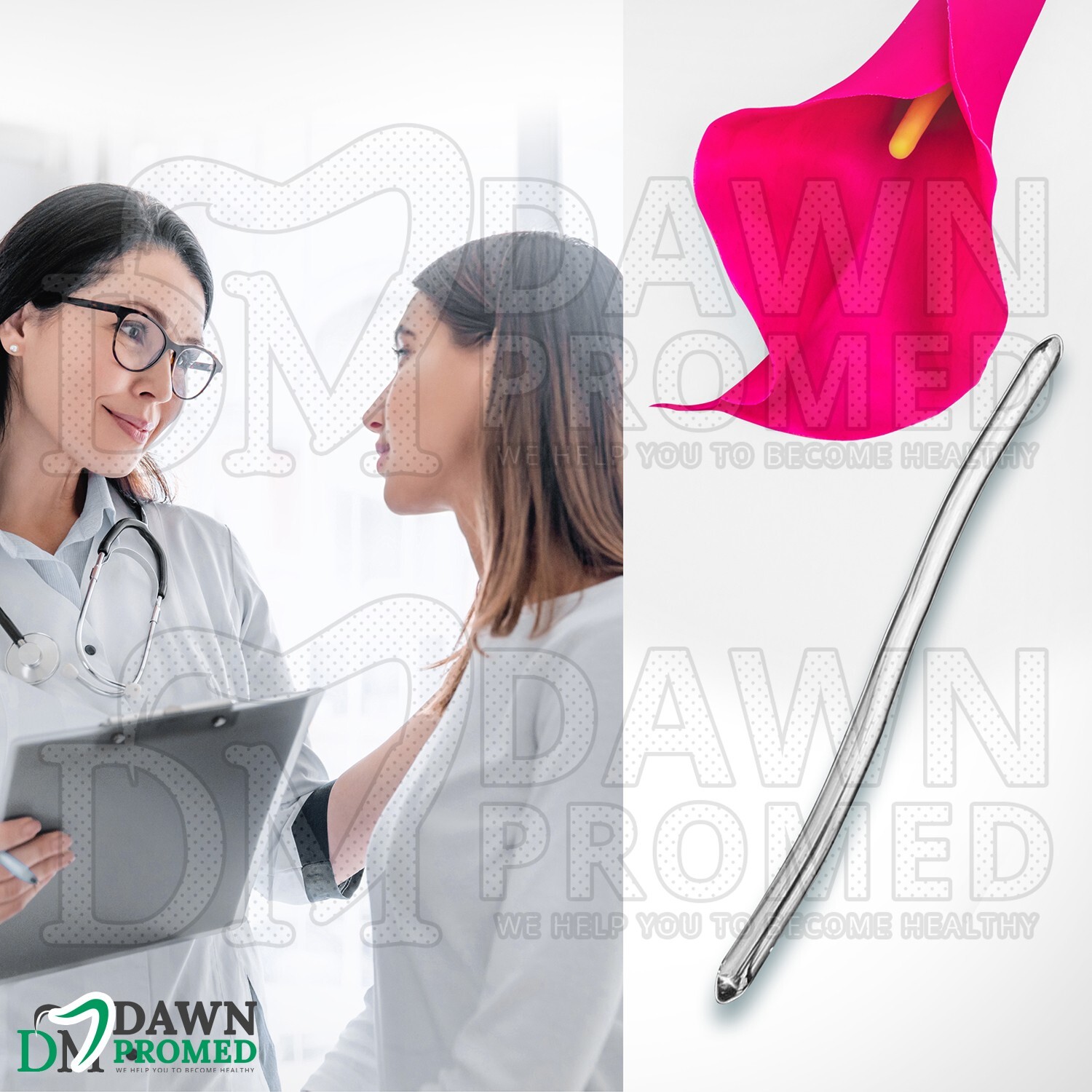 14 Pcs Hegar Uterine Dilator Set Double Ended OB/GYN Instruments German Grade