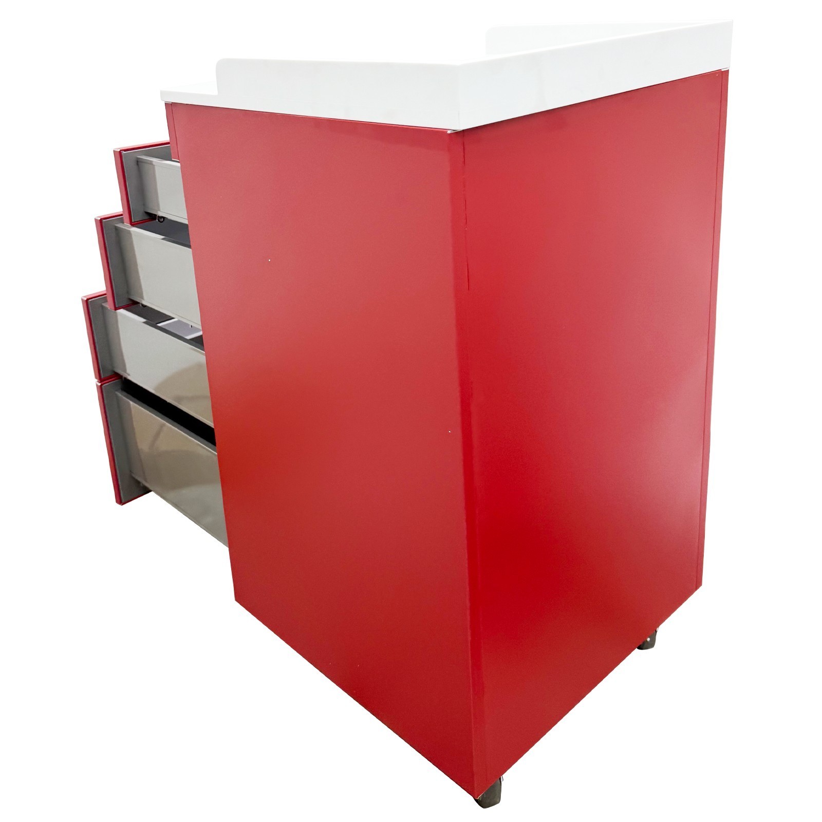 Multi-functional Mobile Cabinet Beauty Salon Office Storage Side Cabine 5 Layers