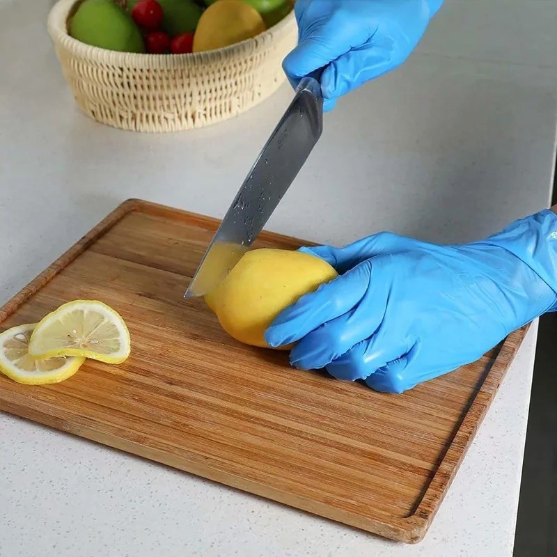 Nitrile Medical Gloves Powder Free Latex Free Food Grade Disposable Glove