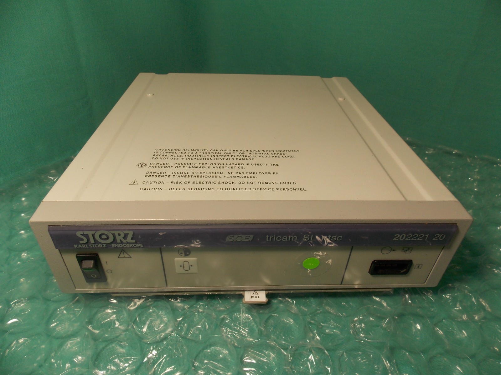 KARL STORZ 202221-20 SOB TRICAM SL NTSC CAMERA CONTROL UNIT VIDEO CCU(LAM-5000)