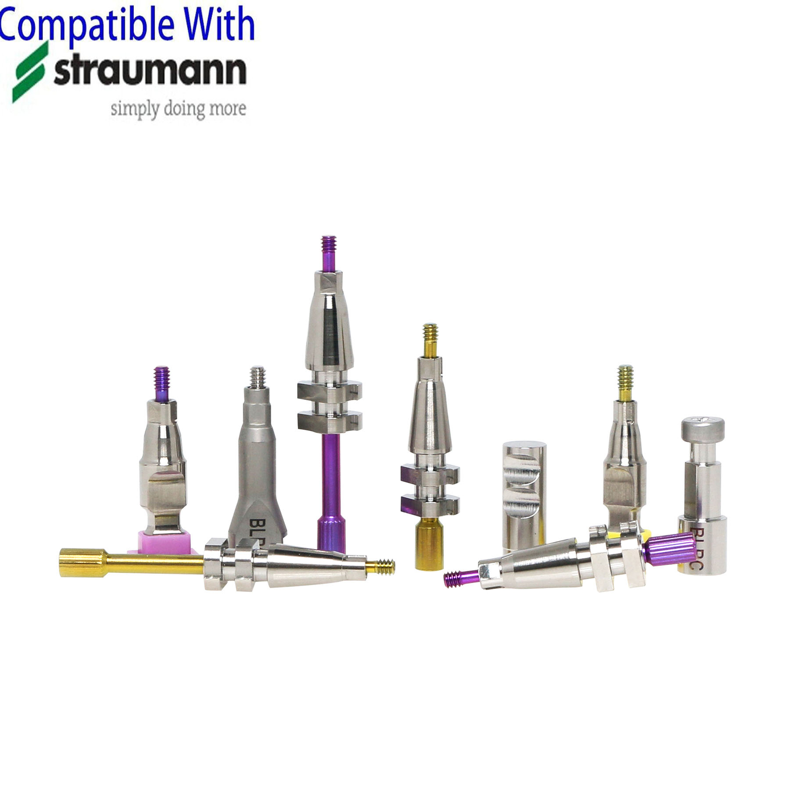 Healing/Locator Abutments Transfer Open/Closed Tray NC/RC Caps For ITI Straumann