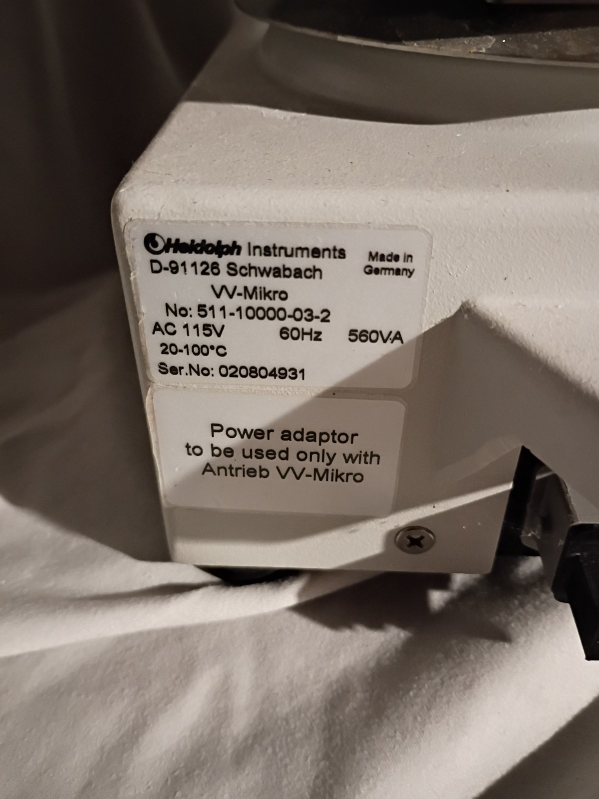 Heidolph Rotary Evaporator Mikro Guaranteed