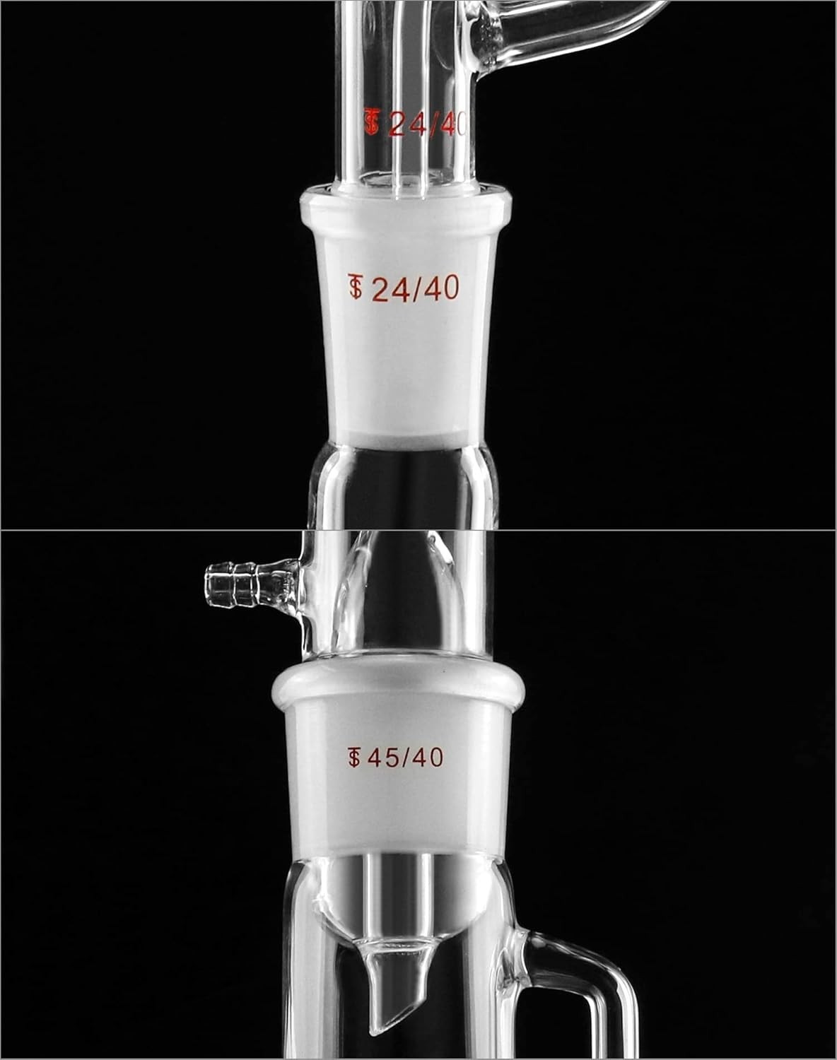Durable Borosilicate Glass Soxhlet Extractor Set – 500ml Capacity & 45/40 Joints