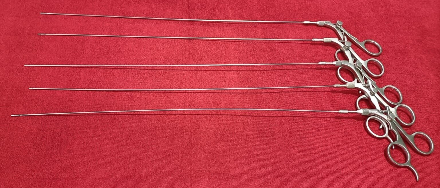 Hysteroscopy Semi-Rigid Biopsy Grasper 5FR 40cm Reusable Instruments – 5 nos.