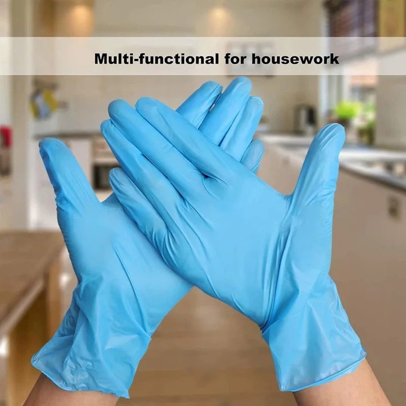 Nitrile Medical Gloves Powder Free Latex Free Food Grade Disposable Glove