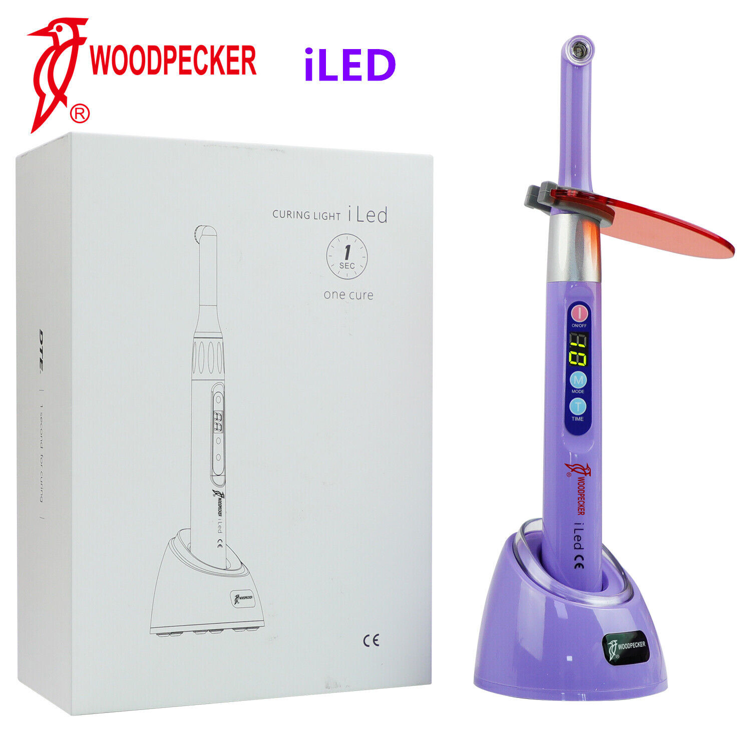 Original Woodpecke Dental iLED iLED iLED Max Curing Light 1 Second Cure Lamp