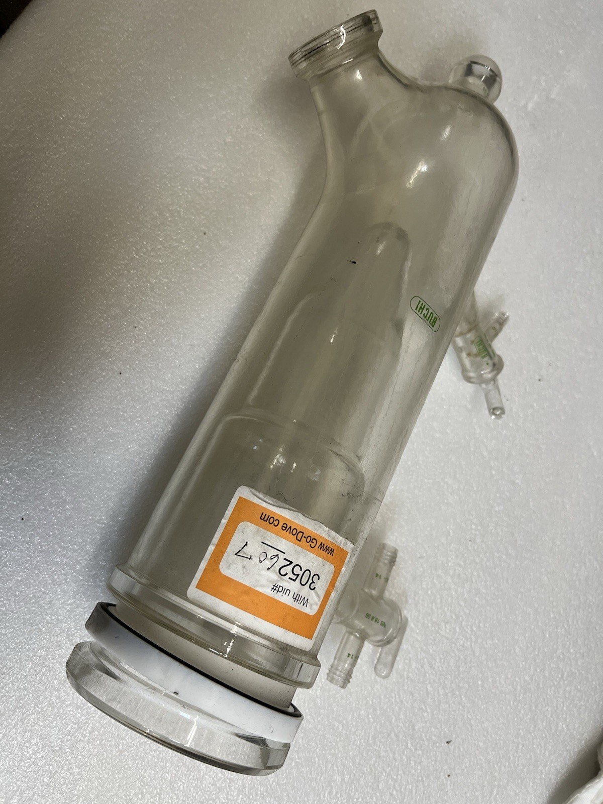 BUCHI CG-1333-A-01 Condenser Plastic Coated Rotary Evaporator
