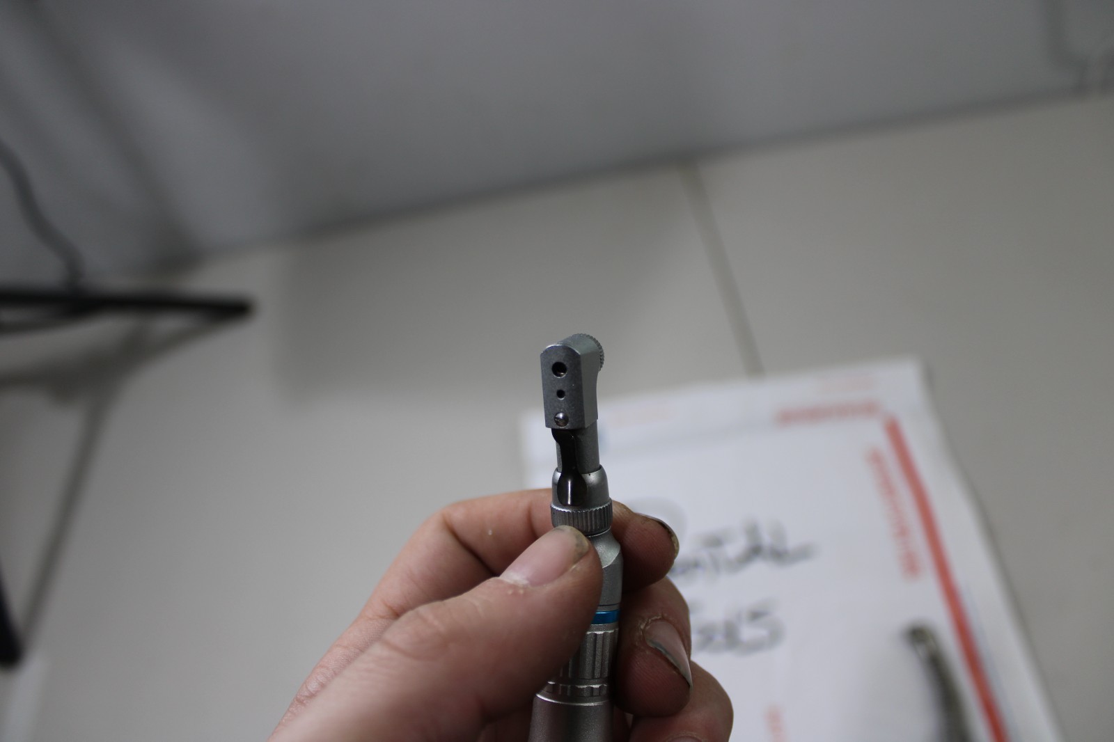 Midwest Tradition Screw Type FiberOptic Dental Handpiece contra angle waterspray