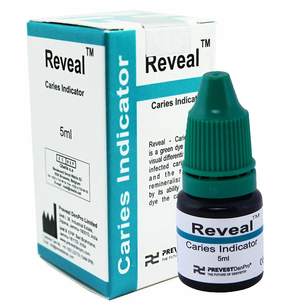 Prevest DenPro Reveal Caries Indicator Liquid – Detects Infected Dentine