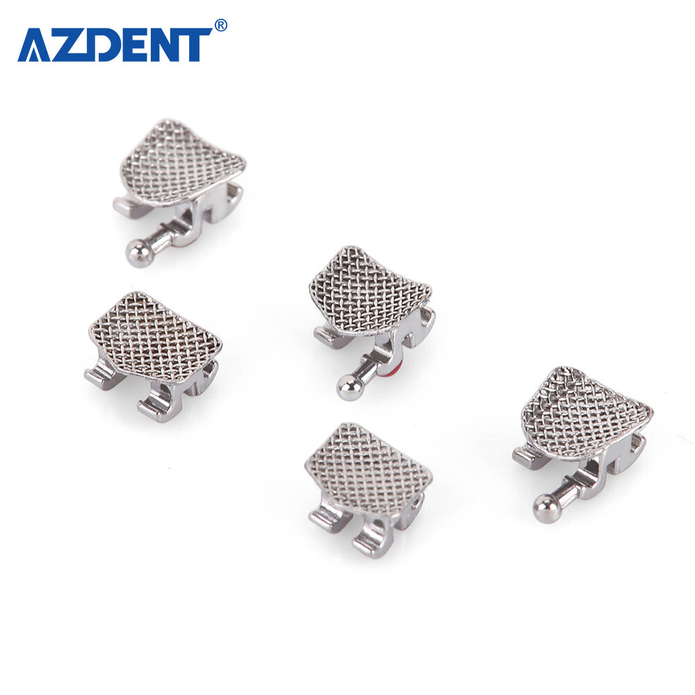 10 Sets AZ Dental Orthodontic Brackets Braces Standard Roth.022 Hooks 3-4-5