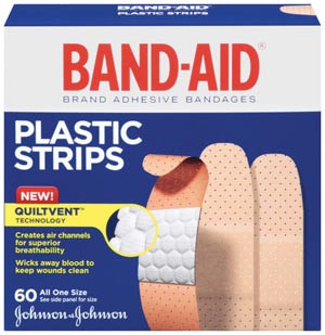 Johnson & Johnson Consumer Products J&J Band-Aid® Plastic Adhesive Bandages
