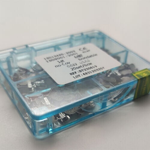 20Set Dental Orthodontic Bondable Buccal Tube 2nd MBT 022 U1/L1 Molar Tubes Mesh
