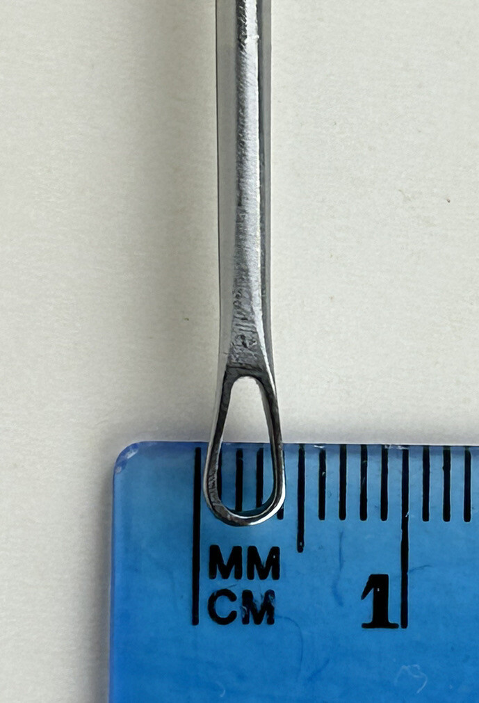 Symmetry 23-5532 Sims Uterine Curette Size 00 Sharp Malleable Shaft 11in Length