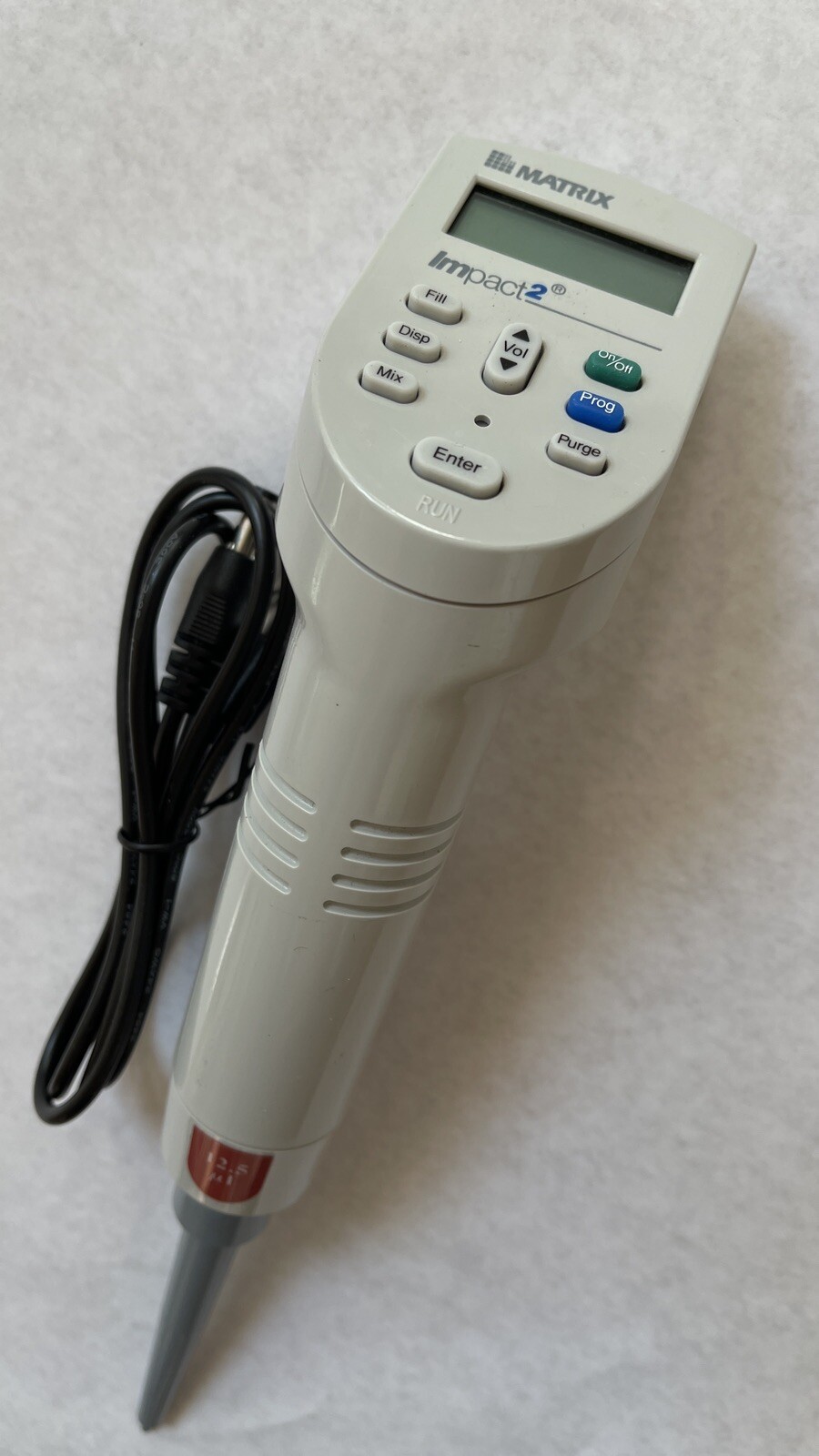 THERMO SCIENTIFIC MATRIX IMPACT 2 1-CHANNEL ELECTRONIC PIPETTE 12.5ul REFURBISH