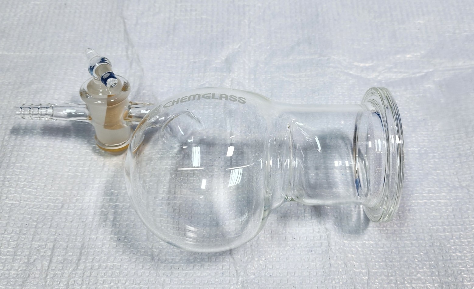 Chemglass CG-1290-07 Desiccant Flask, 24/40 , ID 2 in